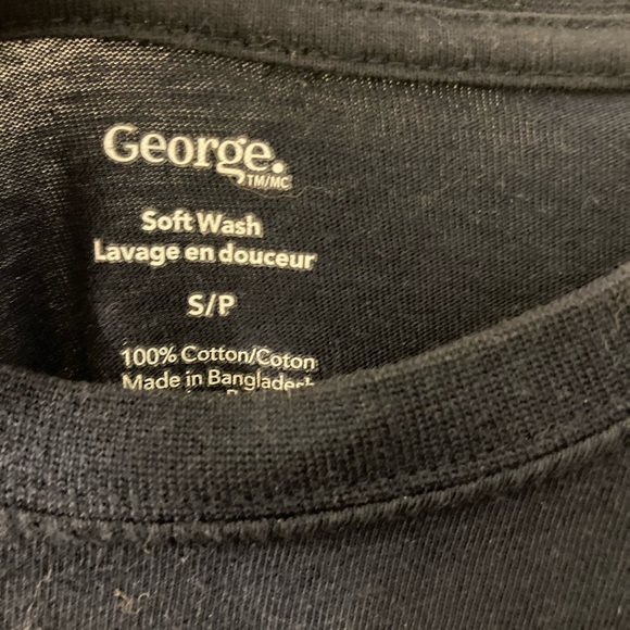 navy blue tshirt - Picture 2 of 2